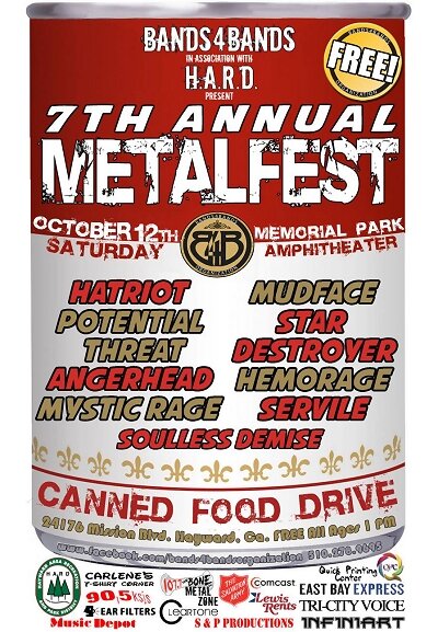 7th Annual Metal Fest flyer